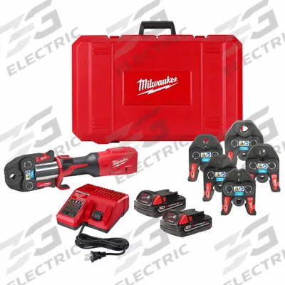 MILWAUKEE Cordless Press Tool Kit: M18 REDLITHIUM, Std, Inline - Milwaukee Press Fitting Tools