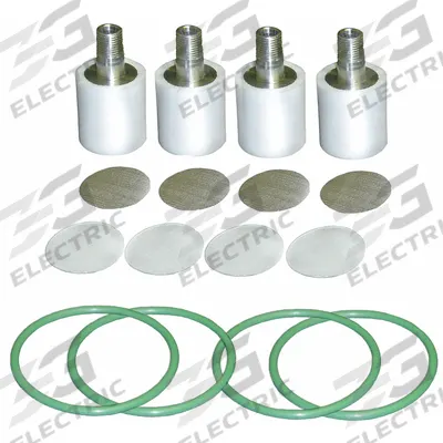 AIRSEPT Replacement Filter: Aluminum/Paper (MPN 75114) - Refrigerant Machine Replacement Hoses & Couplers