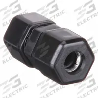 PARKER Compression Fitting Union: 5/16 in OD x 5/16 in OD Size, Compression x Compression (MPN P5UC5). Key specifications — Standards: NSF/ANSI 51; Brand: PARKER.