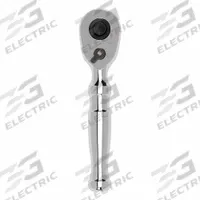TEKTON Quick-Release Ratchet: Pear, Reversible, 4 1/2 in Overall Lg, Polished, 4° Min Arc Swing (MPN SRH11104). Key specifications — attr1205598: Reversible; attr1205605: Quick-Release Included; attr1205626: Polished; attr1228094: Stubby Length; attr1205607: Pear; attr1205624: TEKTON.