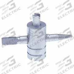 HALTEC Standard Bore Tool: 4-Way Valve Tool, Metal, 2 in Overall Lg, 3/4 in Overall Wd, 4 Way Tool (MPN TL-610-20). Key specifications — Brand: HALTEC; Features: Repairs and Reconditions Inside and Outside Valve Threads; Includes: 4 Way Tool; Material: Metal; Product Type: 4-Way Valve Tool.
