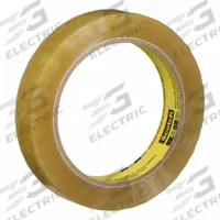 SCOTCH Carton Sealing Tape: 1 in Roll Wd, 72 yd Overall Roll Lg, 2.4 mil Thick, Clear, 681. Key specifications — Brand: SCOTCH; Series: 681; Color: Clear.