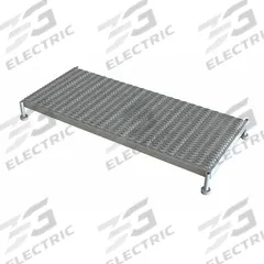 TRI-ARC Adjustable Height Work Platform: 8 in Platform Ht - Max, 24 in Platform Wd, Steel, Adj Ht (MPN WLOS559242). Key specifications — Brand: TRI-ARC; Color: Gray.