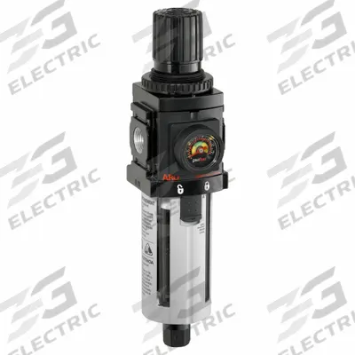 ARO FRL Piggyback: Series 1500 Series, 1/4 in NPT, 72 scfm, 5 micron, 150 psi, Auto Drain - ARO FRL Air Filter/Regulators
