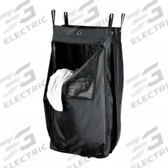 HOSPITALITY 1 SOURCE Laundry Bag: Black, 33 in Overall Ht, 18 in Overall Wd (MPN PVCLB). Key specifications — Brand: HOSPITALITY 1 SOURCE.