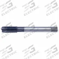 CLEVELAND Spiral Point Tap: M8x1.25 Metric, 6H, 3 Flute, Plug Chamfer, TiAlN Coated Cobalt (MPN C86141)