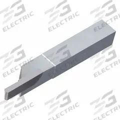 MICRO 100 Single-Point Tool Bit: GS Tool Bit Style, 3/4 in Shank Wd, 3/8 in Shank Ht, Carbide, Zinc (MPN GS-096F)