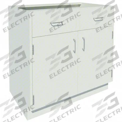 INSTOCK Base Cabinet: 35 1/8 in Overall Ht, 22 in Overall Dp, 36 in Overall Wd - Base Cabinets