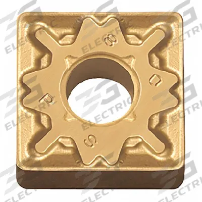 KYOCERA Square Turning Insert: SNMG434PS CA525 - Square (S) Indexable Turning Inserts