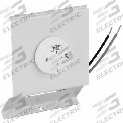 Dayton Electric Baseboard Heater Thermostat: White, 120/208/240/277V AC, 40° to 100°F - Thermostats for Electric Baseboard Heaters