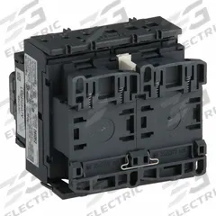 SCHNEIDER IEC Magnetic Contactor: Reversing, 3 Poles, 3NO Contacts, 25 A, 120V AC Coil (MPN LC2D25G7V). Key specifications — Brand: SCHNEIDER; Integrated Surge Suppression: No.