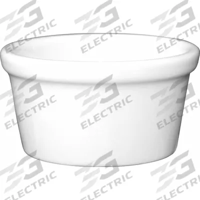 INTERNATIONAL TABLEWARE Ramekin: 2.5 oz Capacity, Vitrified Stoneware, Oven Safe - Ramekins