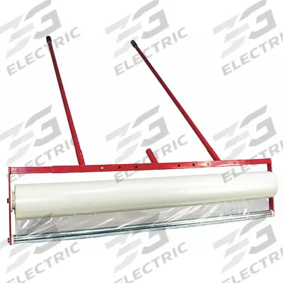 SURFACE SHIELDS Adjustable Film Dispenser: 36 in_42 in_48 in_60 in Compatible Roll Size - Mobile Surface Protection Dispensers