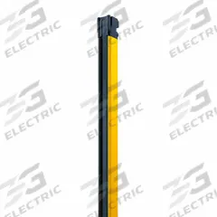 OMRON Safety Light Curtain: 24V DC, 2 Beams, 500 mm Spacing, 670 mm Protected Ht, M12 (MPN F3SG4PGA06702C). Key specifications — Auxiliary Contact Rating: 100 mA @ 24V DC; Type of Light: 870 nm IR LED; DC Voltage Rating: 24V DC; Brand: OMRON; Receiver Electrical Connection: M12; Transmitter Electrical Connection: M12; AC Voltage Rating: Not Rated; Safety Output Ratings: 300 mA @ 24V DC.