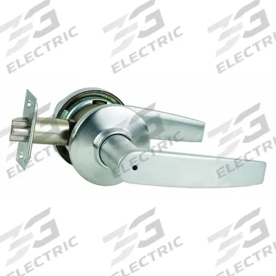 SCHLAGE Door Lockset: Privacy Lever Locksets, Chrome