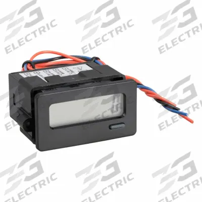 RED LION Counter: Hour Meters, DIN Track Mounting, 1 1/8 in x 2 in, UL, LCD - Digital Counters