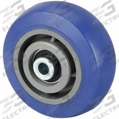 APPROVED VENDOR Caster Wheel: 6 in Wheel Dia., 2 in Wheel Wd, Rubber, 600 lb Load Rating, Nylon, Std (MPN 29XU75). Key specifications — Wheel Core Material: Nylon; Wheel/Tread Color: Blue; Brand: APPROVED VENDOR.