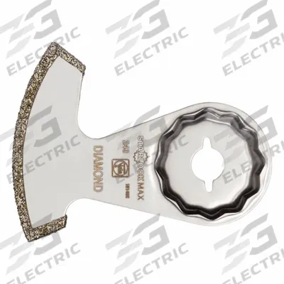 FEIN Oscillating Scraper Blade: 2 3/8 in Blade Wd, Diamond Grit, Starlock Max Connection - Starlock Max Mounted Blades