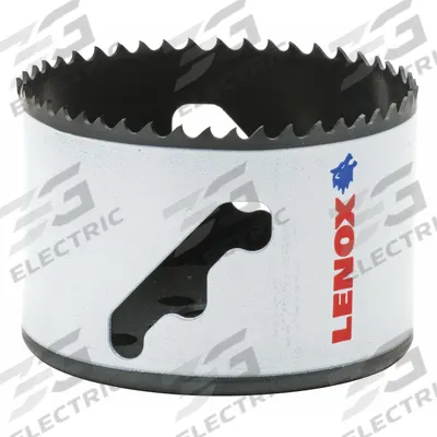 LENOX Hole Saw: 3 1/8 in Saw Dia., 4/5 Teeth per Inch, 1 3/4 in Max. Cutting Dp - Multi-Material-Cutting Hole Saws without Arbor