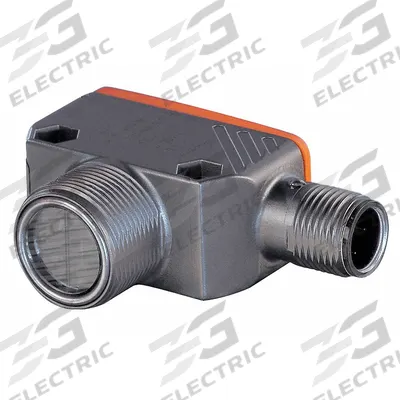 IFM Photoelectric Sensor Transmitter: Built-in Connector, 4 - Pin M12 Connector - Rectangular Receivers & Transmitters with Built-in Connectors