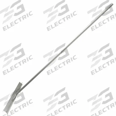 KRAFT TOOL Asphalt Lute: Magnesium Head, Magnesium Handle, Straight Handle Type - Road & Asphalt Rakes