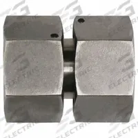 BRENNAN INDUSTRIES Compression Fitting Adapter: 8 mm OD x 8 mm OD size, Metric x Metric, Swivel (MPN D6565-S08-S08-SS). Key specifications — Series: Volz; Brand: BRENNAN INDUSTRIES.