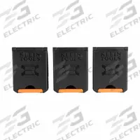 KLEIN TOOLS Tool Belt Clips: 2 5/8 in W x 1 1/4 in D x 3 1/2 in H, 0 Pockets, Black/Gray/Orange (MPN 55838MB). Key specifications — attr1135822: Polyester; attr1201302: Screwdrivers; attr1124797: KLEIN TOOLS; attr1135821: Black/Gray/Orange; attr1135832: Clip.