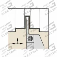 WIDIA Indexable Thread Turning Tool Holder (MPN 3650459)