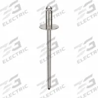 Blind Rivet,1.603" L,0.122" dia,PK500: Inch, 1 39/64 in Overall Lg, 5/16 in Body Lg, Flanged, 500 PK (MPN AD43BSLF201). Key specifications — Brand: POP AVDEL.