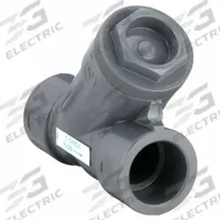 HAYWARD Y Check Valve: Piston, Y-Style Valve Body, 2 1/2 in Pipe Size, Socket x Socket, PVC, Female (MPN YC10250S). Key specifications — Brand: HAYWARD.
