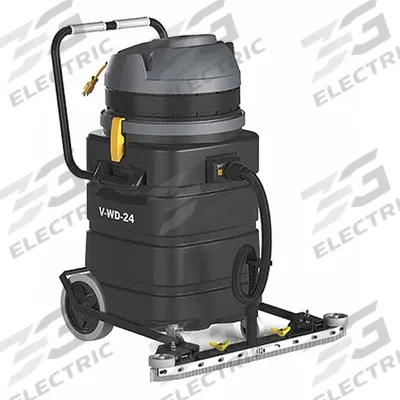 TENNANT Shop Vacuum: 24 gal Tank Size, Plastic, 1 1/4 in Vacuum Hose Dia, 16 ft Hose Lg - Heavy-Duty Vacuums