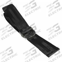 DICK MEDICAL SUPPLY Strap: 12 ft, Nylon, Double D-Ring, Black (MPN 150121 BK). Key specifications — Material: Nylon; Color: Black; Buckle Material: Metal; Brand: DICK MEDICAL SUPPLY; Product Type: Strap; Harness Type: Crossbody Strap.