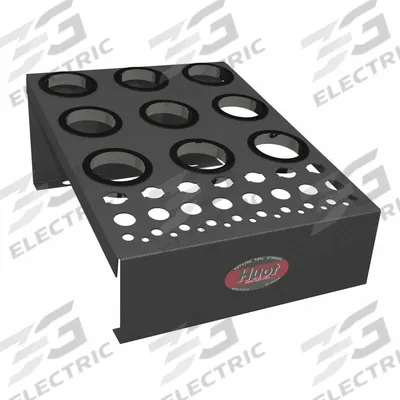 HUOT CNC Storage Rack: For BT30/CAT30/NMTB30 Taper - Bench-Mount CNC Toolholder Racks
