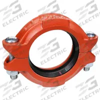 GRUVLOK Clamp Coupling: 8 in x 8 in, EPDM Seal, 800 psi, Ductile Iron, Grooved x Grooved x Grooved (MPN 0390095388). Key specifications — Maximum Operating Pressure: 800 psi; Brand: GRUVLOK.