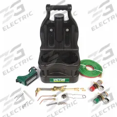 VICTOR Gas Welding Outfit: Acetylene, CGA 200 (MPN 0384-0947). Key specifications — Regulator CGA Number (Fuel): CGA 200; Manufacturer Part Number: 0384-0947; Brand: VICTOR.