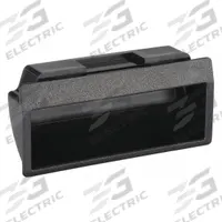 SUGATSUNE Recessed Pull Handle: Snap-In, Plastic, Black, Tray, 3.9 in Overall Lg, Rectangular (MPN AT-100-B). Key specifications — Mounting Type: Snap-In; Brand: SUGATSUNE; Color: Black; Finish: Matte; Material Family: Plastic.