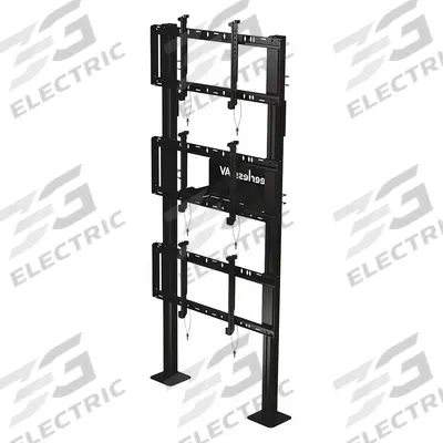 PEERLESS Wall Mount: Wall, For 46 in to 60 in Screens, Max. 247 lb, Fixed, Powder Coated - Fixed Television Mounts