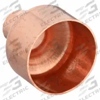 NIBCO Sweat Fitting Coupling: 3 in CTS x 1 1/2 in CTS, Cup x FTG, Wrot Copper (MPN 600R 3X11/2)