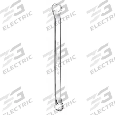 PROTO Double Box Wrench: Alloy Steel, Chrome, 5/8 in_11/16 in Head Size - SAE, Double End, 12-Point, Box End Wrenches