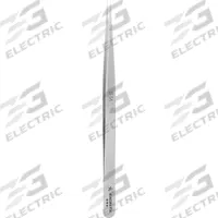 EXCELTA Tweezers: Stainless Steel, Point, Straight Tip, 0.005 in Tip Thick (MPN SS-SA). Key specifications — attr1002355: Stainless Steel; attr1002345: EXCELTA; attr1002348: Stainless Steel; attr1002358: Smooth; attr1002361: SS-SA; attr1024781: Standard.