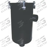 SOLBERG Inlet Vacuum Filter: 5 micron Rating, 99% Efficiency, 14 in Outside Dia, Carbon Steel (MPN CSL-235P-300). Key specifications — attr101190: CSL-235P-300; attr101197: 2EPR3; attr101198: VFZ901A-5W; attr101207: Carbon Steel; attr101193: SOLBERG.