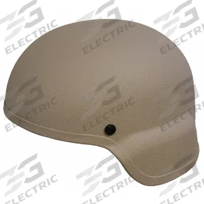UNITED SHIELD Level IIIA Standard Cut Helmet: XL Fits Hat Size, Tan, Aramid - Level IIIA High Cut Helmet