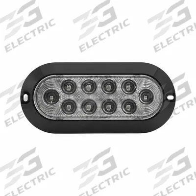 MAXXIMA Oval stop/turn/ tail light: LED, Stop, Turn, and Tail Combo Light, Red - Stop, Turn & Tail Combination Lights