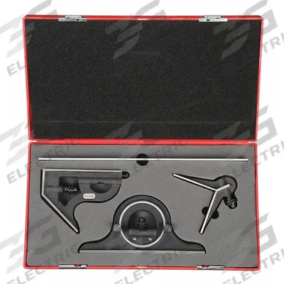 STARRETT Combination Set: SAE, Steel, Satin, 12 in Blade Lg - Machinist Precision Steel Combination Square Sets