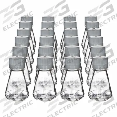 APPROVED VENDOR Erlenmeyer Flask: Erlenmeyer, PETG, 125 mL, 4.23 fl oz - Plastic Erlenmeyer Flasks