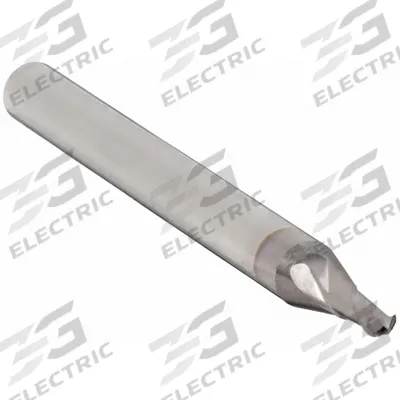 APPROVED VENDOR Ball End Mill: Carbide, TiCN Coated, 2 Flute, 5/64" Mill Dia, 5/32" LOC - General Purpose Carbide Ball End Mills
