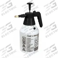 APPROVED VENDOR Handheld Sprayer: 3/8 gal Tank, Poly Tank, 9 4/5 ft Max Spray Distance, 35 psi (MPN 12U473). Key specifications — Brand: APPROVED VENDOR; Chemical Compatibility: Cleaners and Degreasers; Tank Material: Poly.