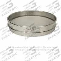 ADVANTECH Standard Stainless Steel Cloth Test Sieve: Stainless Steel, 8 in Outside Dia, 1 5/8 in Ht (MPN .265"SS8H). Key specifications — Screen Material: Stainless Steel; Brand: ADVANTECH; Frame Material: Stainless Steel; Standards: ASTM E11; US Standard Screen Size: 0.265 in.