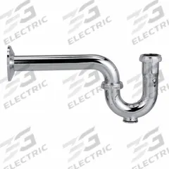 ZURN Trap: Brass, Chrome-Plated, Silver, 1 1/4 in Nominal Pipe Size, 11 1/4 in Overall Lg (MPN ZR367-PC). Key specifications — Finish: Chrome-Plated; Includes: Nuts; Includes Cleanout: Yes; Brand: ZURN.