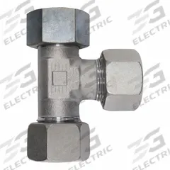 BRENNAN INDUSTRIES Compression Tee Fitting: M16x1.5 x M16x1.5 x M16x1.5 Thread Size, Swivel, D6602 (MPN D6602-S08-S08-S08-SS). Key specifications — Series: D6602; Brand: BRENNAN INDUSTRIES.